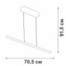 Подвесной светодиодный светильник Vitaluce V04659-03/1S - Подвесной светодиодный светильник Vitaluce V04659-03/1S