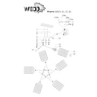 - Потолочная люстра Wedo Light Noverate 66673.01.37.05
