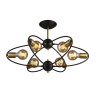 Потолочная люстра Seven Fires Alona SF3335/6C-BK-AB - Потолочная люстра Seven Fires Alona SF3335/6C-BK-AB
