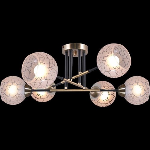 Потолочная люстра Illumico IL9573-6CSQ-79 BK AB 