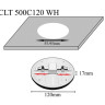 Встраиваемый светодиодный светильник Crystal Lux CLT 500C120 WH 3000K - Встраиваемый светодиодный светильник Crystal Lux CLT 500C120 WH 3000K