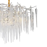  - Подвесная люстра Lumien Hall Emelin LH3066/10P-SL-CL