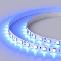  - Лента RT 2-5000 24V Blue 2x (5060, 300 LED, LUX) (Arlight, 14.4 Вт/м, IP20)