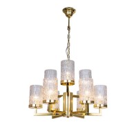  - Подвесная люстра Newport 65006+3/C new gold М0063206
