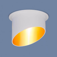  - Встраиваемый светильник Elektrostandard 7005 MR16 WH/GD белый/золото 4690389123672