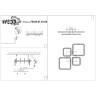 Потолочная люстра Wedo Light Novoli 75326.01.03.04 - Потолочная люстра Wedo Light Novoli 75326.01.03.04
