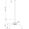 Подвесной светодиодный светильник Maytoni Roca MOD004PL-L5W3K - Подвесной светодиодный светильник Maytoni Roca MOD004PL-L5W3K