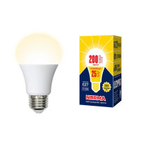  - Лампа светодиодная E27 25W 3000K матовая LED-A70-25W/3000K/E27/FR/NR UL-00004469