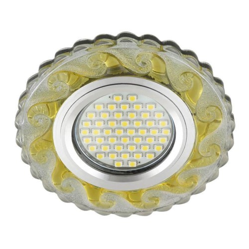 Встраиваемый светильник Fametto Luciole DLS-L139 Gu5.3 Glassy/Gold 