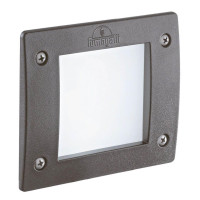  - Уличный светодиодный светильник Ideal Lux Leti PT1 Square Grigio 096599