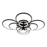 Потолочная светодиодная люстра iLedex Ring A001/10 BK - Потолочная светодиодная люстра iLedex Ring A001/10 BK