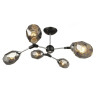 Потолочная люстра Seven Fires Betney SF3330/6C-BK-CR-SMK - Потолочная люстра Seven Fires Betney SF3330/6C-BK-CR-SMK