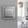 Рамка на 1 пост Werkel Metallic глянцевый никель W0011602 4690389159022 - Рамка на 1 пост Werkel Metallic глянцевый никель W0011602 4690389159022