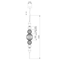 - Подвесной светодиодный светильник Bogates Euphoria 436/5