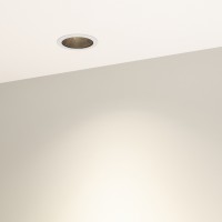  - Светильник MS-ATLAS-BUILT-R58-10W Day4000 (WH-BK, 35 deg, 230V) (Arlight, IP20 Металл, 5 лет)