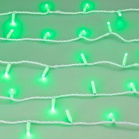  - Светодиодная гирлянда ARD-STRING-CLASSIC-10000-WHITE-100LED-LIVE RGB-DMX (24V, 10W) (Ardecoled, IP65)