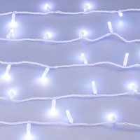  - Светодиодная гирлянда ARD-STRING-CLASSIC-10000-WHITE-100LED-LIVE RGB-DMX (24V, 10W) (Ardecoled, IP65)