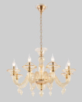  - Подвесная люстра Crystal Lux Caetano SP-PL8 Amber
