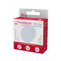  - Лампа светодиодная Thomson GX53 13W 6500K таблетка матовая TH-B4014