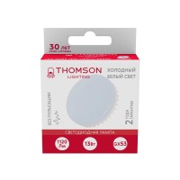  - Лампа светодиодная Thomson GX53 13W 6500K таблетка матовая TH-B4014