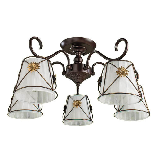 Потолочная люстра Arte Lamp 72 A5495PL-5BR 