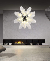 - Подвесная люстра Lumina Deco Feretta LDP 1139-18 WT+CL