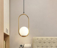  - Подвесной светильник Italline Bolla SP 6239 brass