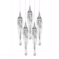  - Подвесной светильник Goddess Tears 5R chrome