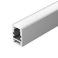 - Профиль с экраном ALU-SWISS-2000 ANOD+FROST (Arlight, Алюминий)