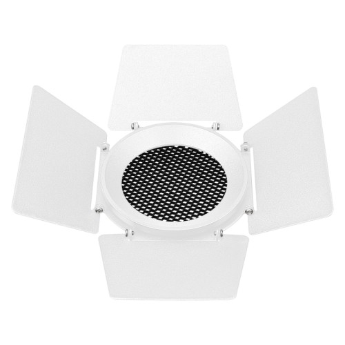 Бленда с сетчатым фильтром и посадочным кольцом LGD-NIKA-BDH-R100 (WH-BK) (Arlight, Металл) Бленда с сетчатым фильтром для трековых светильников LGD-NIKA с посадочным кольцом. Диаметр 100 мм. Цвет кольца белый, цвет бленды белый, цвет фильтра черный.