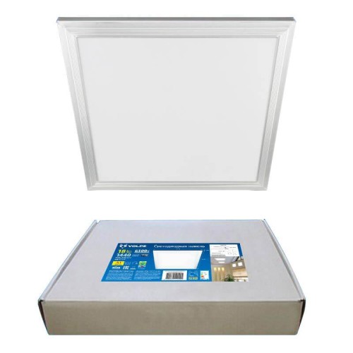 Встраиваемый светодиодный светильник Volpe ULP-Q107 3030-18W/4000K WHITE UL-00005344 