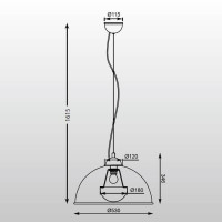  - Подвесная люстра Zumaline Antenne TS-071003P-WHSI