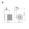 Светодиодный светильник LGD-2238SB-15W Day White 24deg (Arlight, IP20 Металл, 3 года) - Светодиодный светильник LGD-2238SB-15W Day White 24deg (Arlight, IP20 Металл, 3 года)