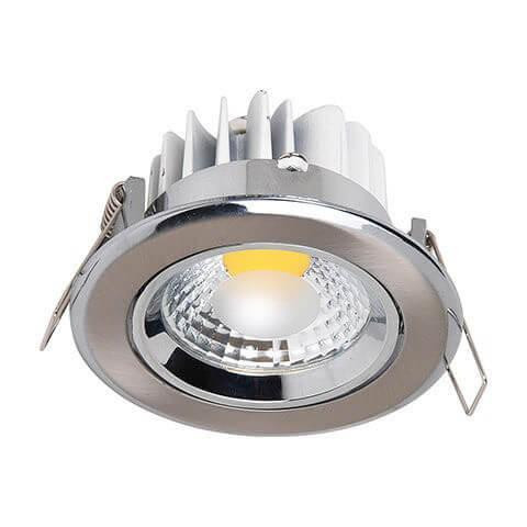 Встраиваемый светодиодный светильник Horoz Melisa-5 5W 4200К матовый хром 016-008-0005 (HL699L) 