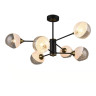 Потолочная люстра Seven Fires Dajn SF3322/6C-AB-BK - Потолочная люстра Seven Fires Dajn SF3322/6C-AB-BK