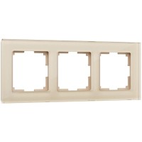 Рамка Werkel Favorit на 3 поста шампань WL01-Frame-03 4690389122972
