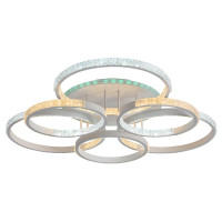  - Потолочная светодиодная люстра Profit Light 8047/3+3 WHT