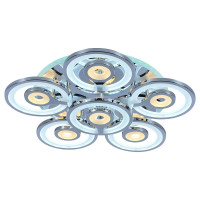  - Потолочная светодиодная люстра Profit Light 8070/5+1 CHR