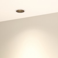  - Светильник MS-ATLAS-BUILT-R58-10W Warm3000 (WH-BK, 35 deg, 230V) (Arlight, IP20 Металл, 5 лет)
