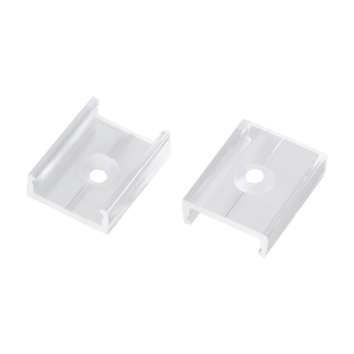 Держатель ARL-MOONLIGHT-1516-CLIP CLEAR (Arlight, Пластик) Клипса из поликарбоната для гибкого неона MOONLIGHT сечения 15х16мм. Длина 25 мм.