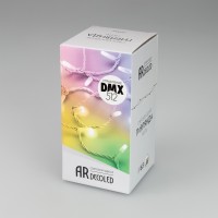  - Светодиодная гирлянда ARD-STRING-CLASSIC-10000-WHITE-95LED-LIVE RGBW-DMX (24V, 10W) (Ardecoled, IP65)