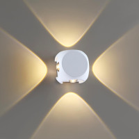  - Уличный настенный светодиодный светильник Odeon Light Miko 4221/8WL