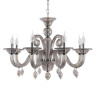 Подвесная люстра Crystal Lux Caetano SP-PL8 Smoke - Подвесная люстра Crystal Lux Caetano SP-PL8 Smoke