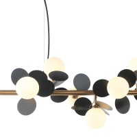 - Подвесная люстра Lumien Hall Ilmari LH4136/12PO-BR-BK