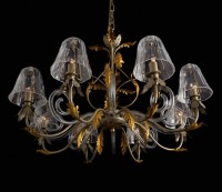  - Подвесная люстра Arte Lamp Campanello A8934LM-8SA