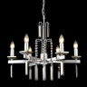 Подвесная люстра Crystal Lux Marron SP6 Chrome - Подвесная люстра Crystal Lux Marron SP6 Chrome