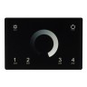 Панель Sens SMART-P79-DIM Black (230V, 4 зоны, 2.4G) (Arlight, IP20 Пластик, 5 лет) - Панель Sens SMART-P79-DIM Black (230V, 4 зоны, 2.4G) (Arlight, IP20 Пластик, 5 лет)