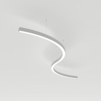 - Светильник SP-LINE-HANG ARC-S3535-D1500-124W Day4000 (WHITE, 230V) (Arlight, Металл)