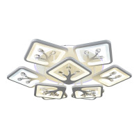  - Потолочная светодиодная люстра Wedo Light Кариати 75342.01.09.09