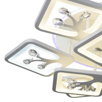 - Потолочная светодиодная люстра Wedo Light Кариати 75342.01.09.09